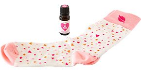 Valentines Socks bundle, oil and socks